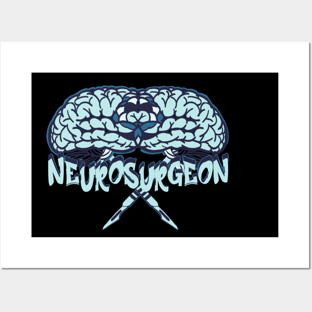 neurosurgeon Wall Art by four captains